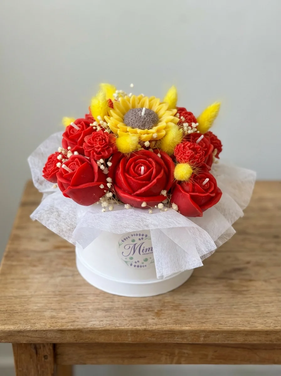 Bouquet Mix Premium - Atardecer Radiante