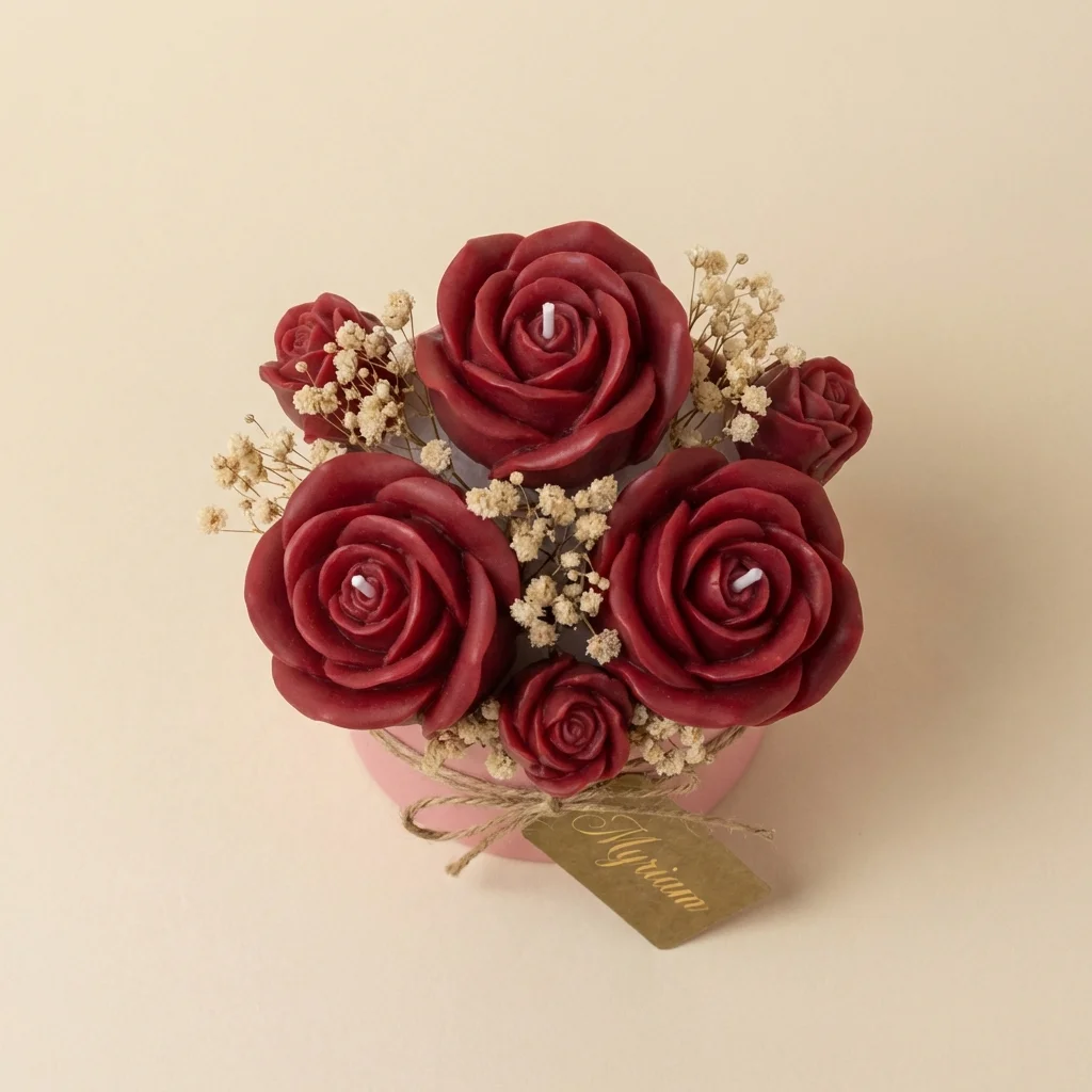 Bouquet Eterno Rosas de Cera de Soya - vista 2