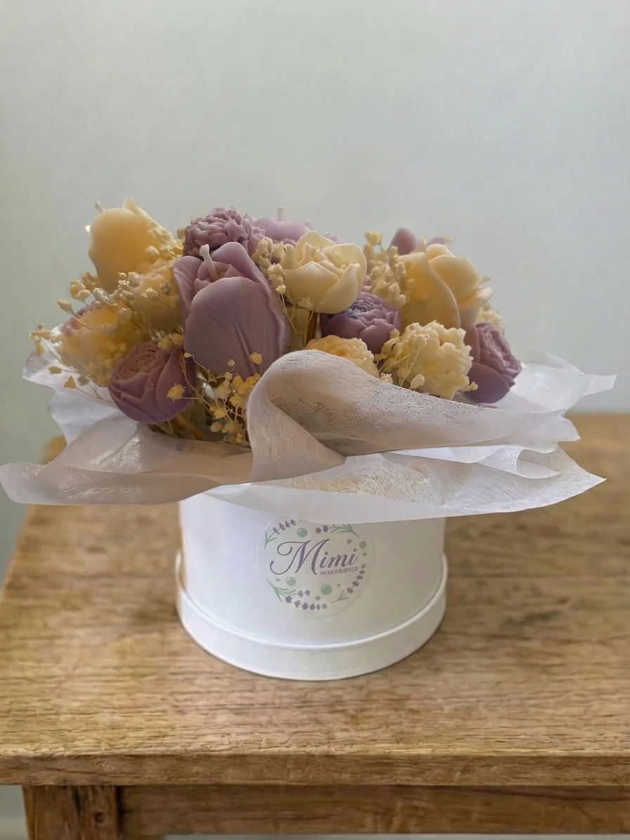 Bouquet Eterno - Jardín de Ensueño Lila