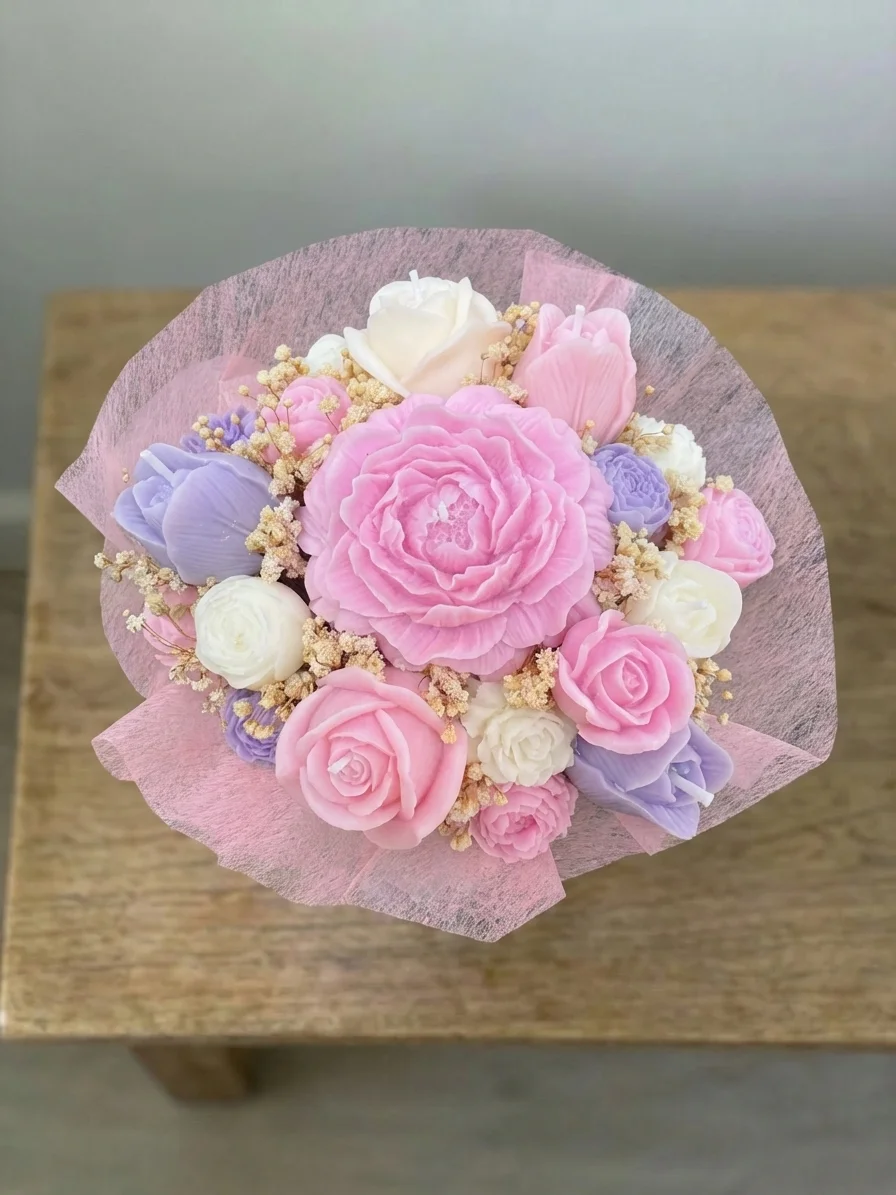 Bouquet Eterno - Jardín de Ensueño Tricolor - vista 2