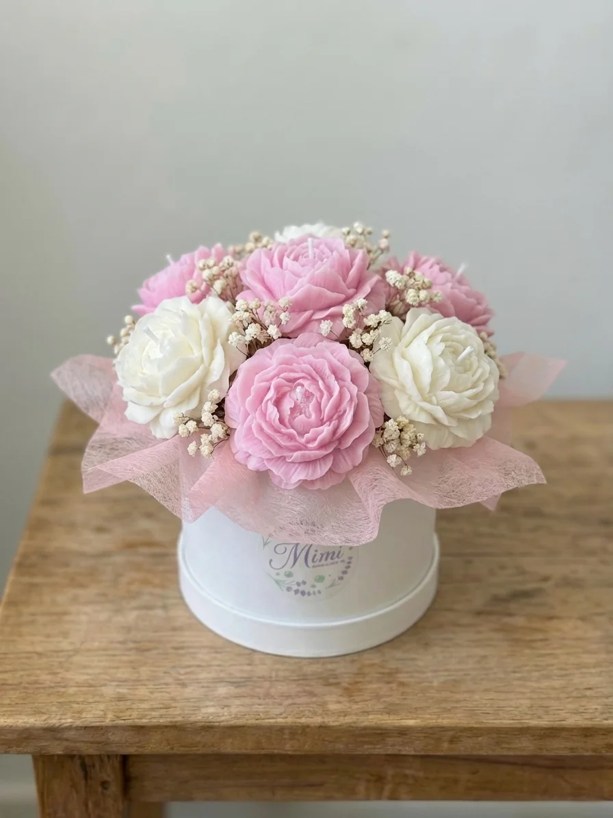 Majestuosa Peonía - Bouquet Premium de Autor