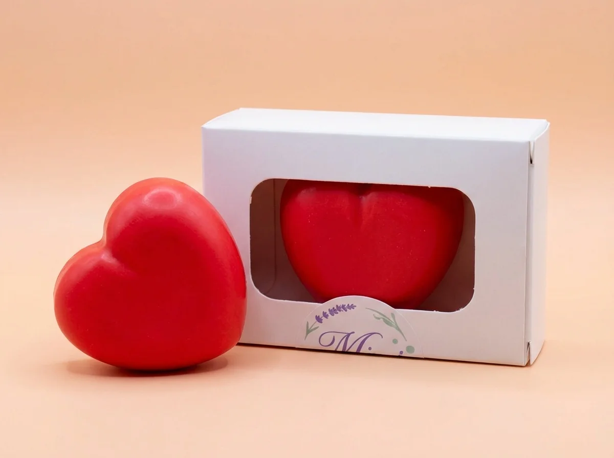 Jabón de corazón